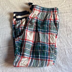 Aerie Plaid Pajama Pants with Elastic Waistband